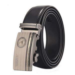 Car standard men's belt automatic buckle business belt
