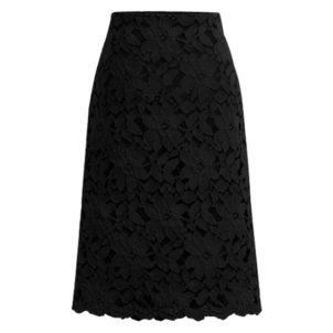 Water-soluble lace skirt