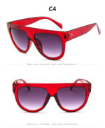 Women Sunglasses Brand Designer Luxury Vintage Sun glasses Big Full Frame Eyewear Women Glasses