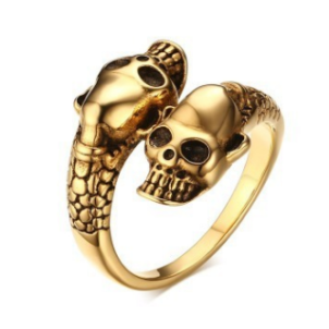 Skull casting ring