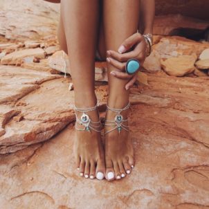 Bohemian Anklets (2 pack)