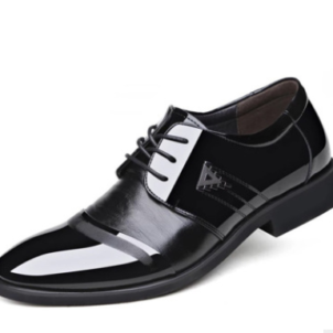 Men's business casual shoes men's extra large cross-country shoes