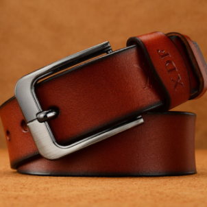 Men's pin buckle belt
