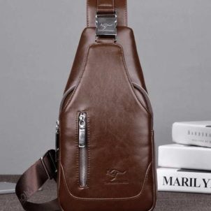 USB charging fashion men's bag shoulder bag Messenger bag