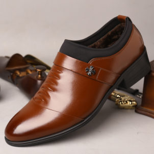 Fashion formal business men's leather shoes