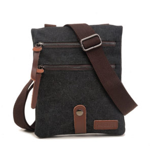 Double-layer special dual-use small crossbody men's bag