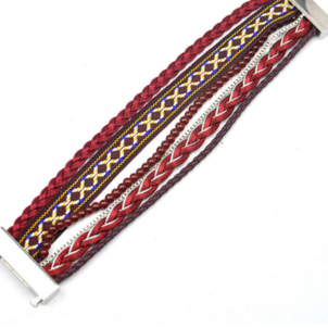 Red rope retro bracelet