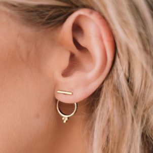 Circle earrings