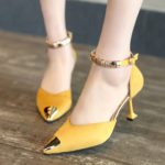 The new style of women's shoes in the summer of 2020, thehead, the women's high heels and the Korean fashion sandals