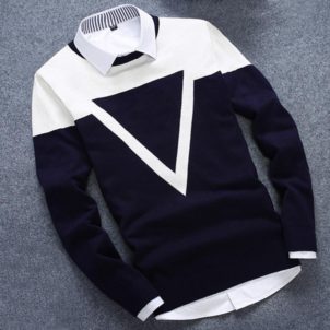 New Design 3 Colos Fashion Man Sweater