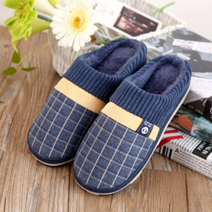 Tao indoor and outdoor thick cotton slippers