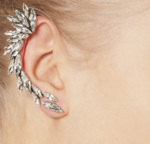 Fashion full diamond gem earrings ear clip earrings
