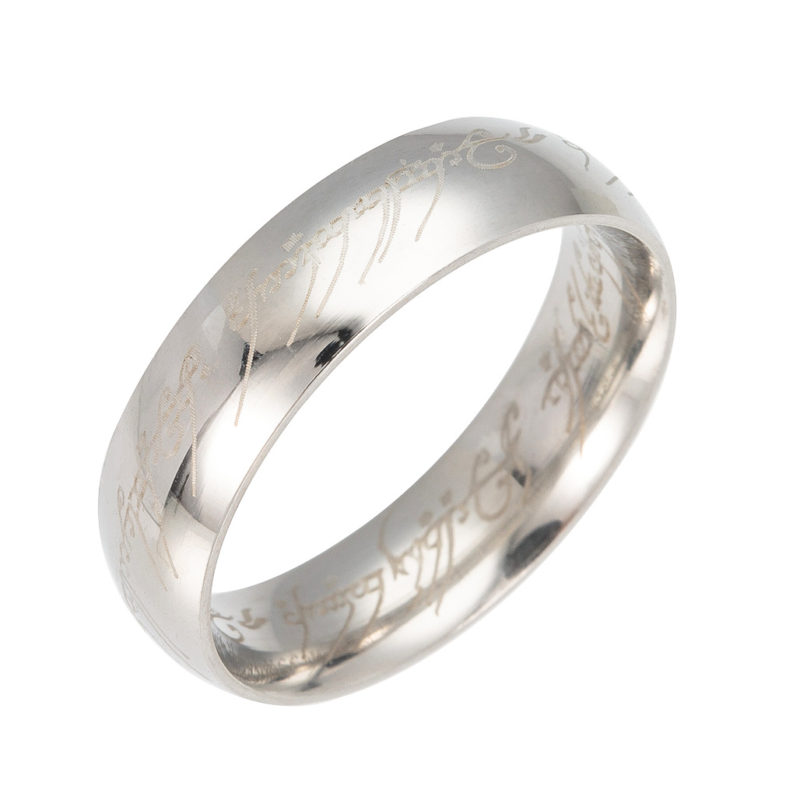 Titanium Steel Ring Men's Ring Ring