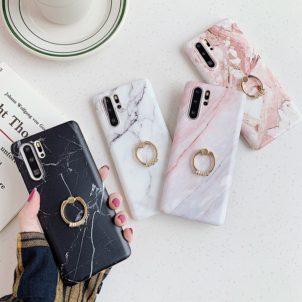 Marble stand phone case