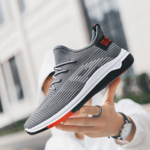 Men's sports shoes fly woven casual shoes
