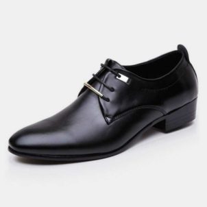 Timéo Leather Shoes Brogue Pointed Oxford