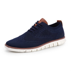 Knitted lace-up casual shoes Brock men's shoes