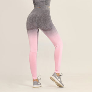 European and American sports high waist sports tights High elastic seamless yoga pants female