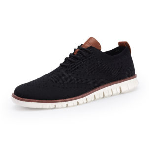 Knitted lace-up casual shoes Brock men's shoes